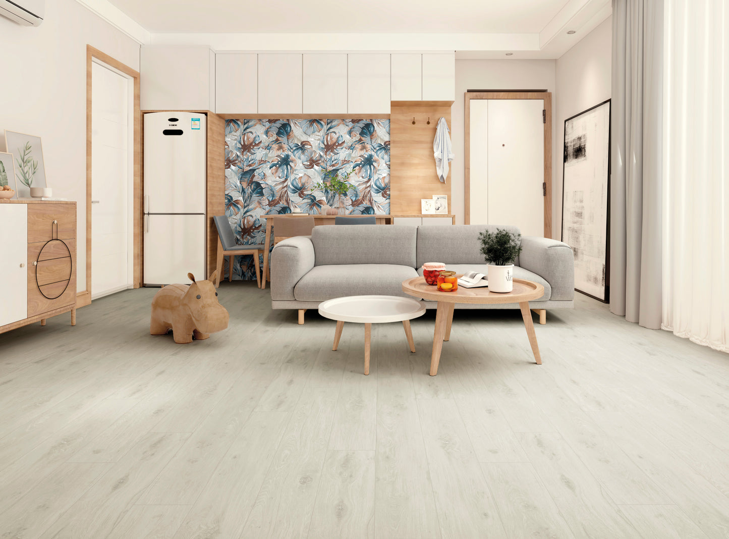 Boxer Smart-Wood Avorio Rigid 18 x 122 cm