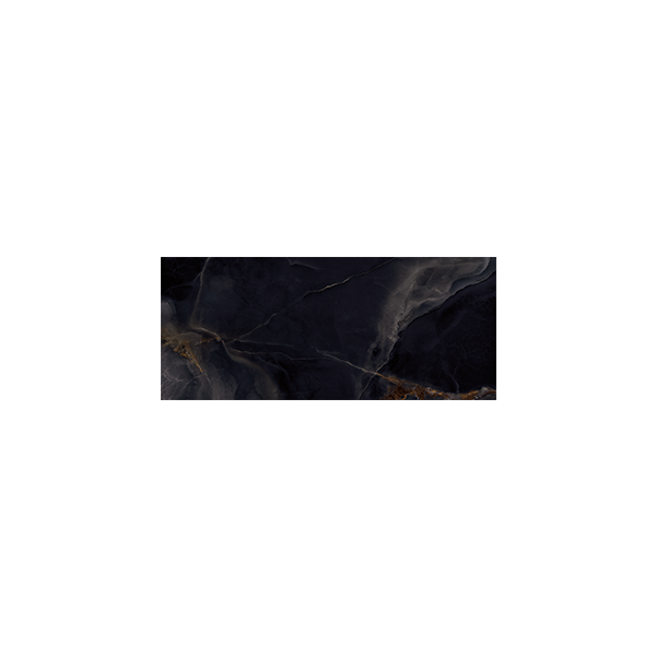 EON Black; poliert; rec.  120x120x0,65 cm