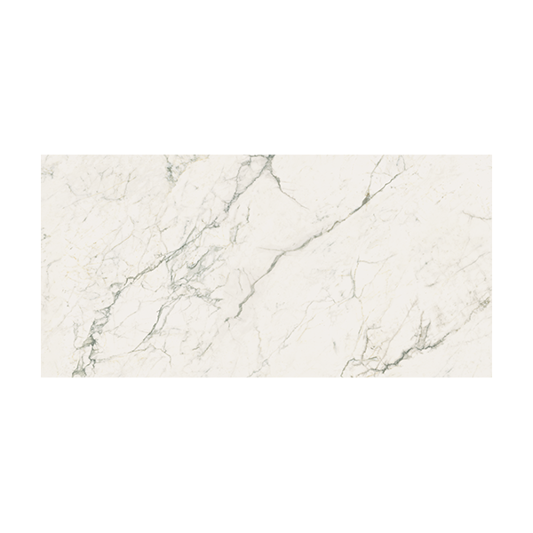 Marble Style Weiß; ungl.;pol.; rec.  120x240x0,6 cm