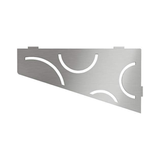 Schlüter-SHELF-E S3 Eck-Duschablage Curve, 295 x 154 mm
