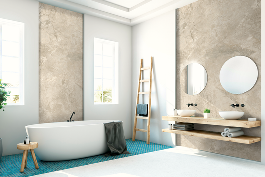 C+S Design Board Limestone Royal beige 100 x 255 cm